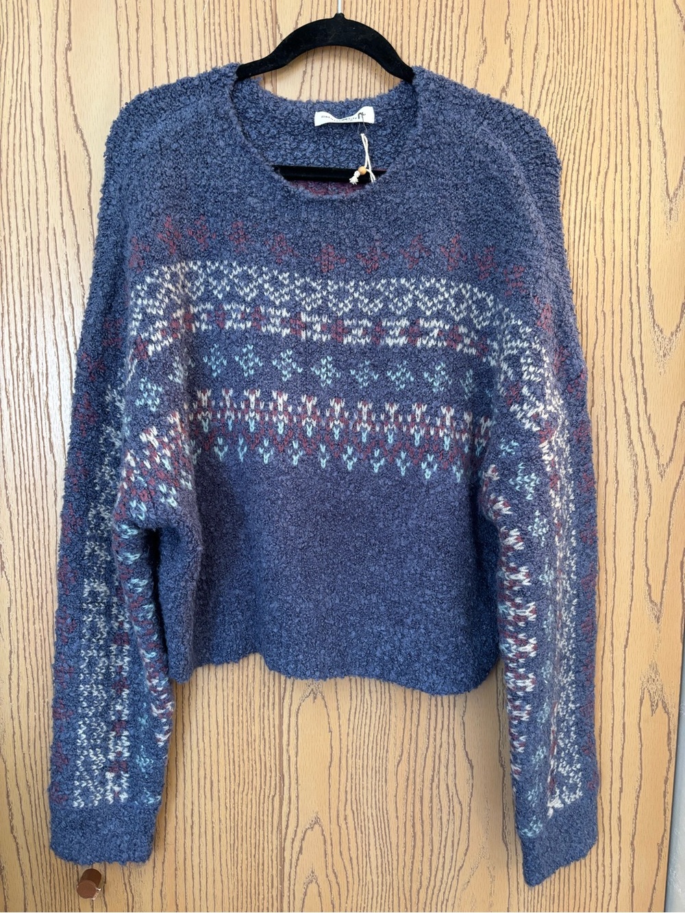 Natural Life Pullover Cropped Sweater NWT